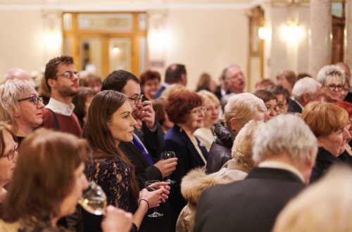 Setkání členů klubu po premiéře Fanny a Alexandr