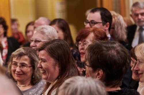 Setkání členů klubu po premiéře Fanny a Alexandr