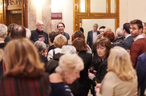 Setkání členů klubu po premiéře Fanny a Alexandr