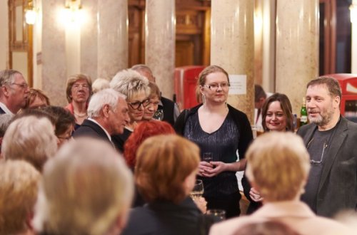 Setkání členů klubu po premiéře Fanny a Alexandr