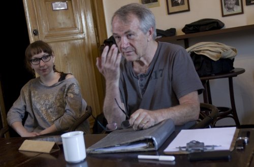 Hodinový hoteliér - čtená zkouška - Marta Rozskopfovová a Ivan Rajmont