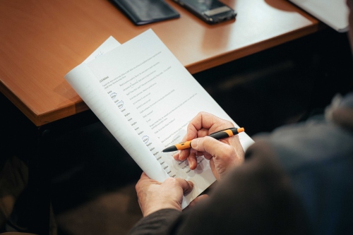 Petrolejové lampy - první čtená zkouška