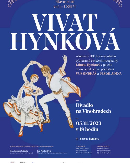 Slavnostní večer ČSSPT VIVAT HYNKOVÁ